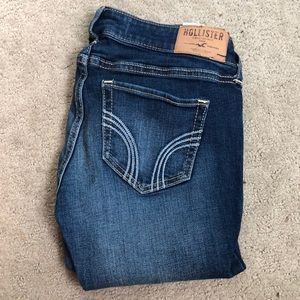 Dark blue hollister jeans